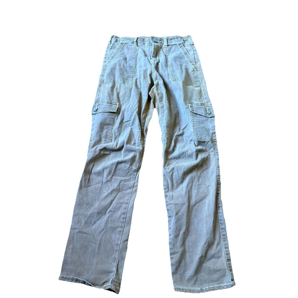 Dickies Girl Brown Contrast Stitch Carpenter Pants Size 5/27 Streetwear